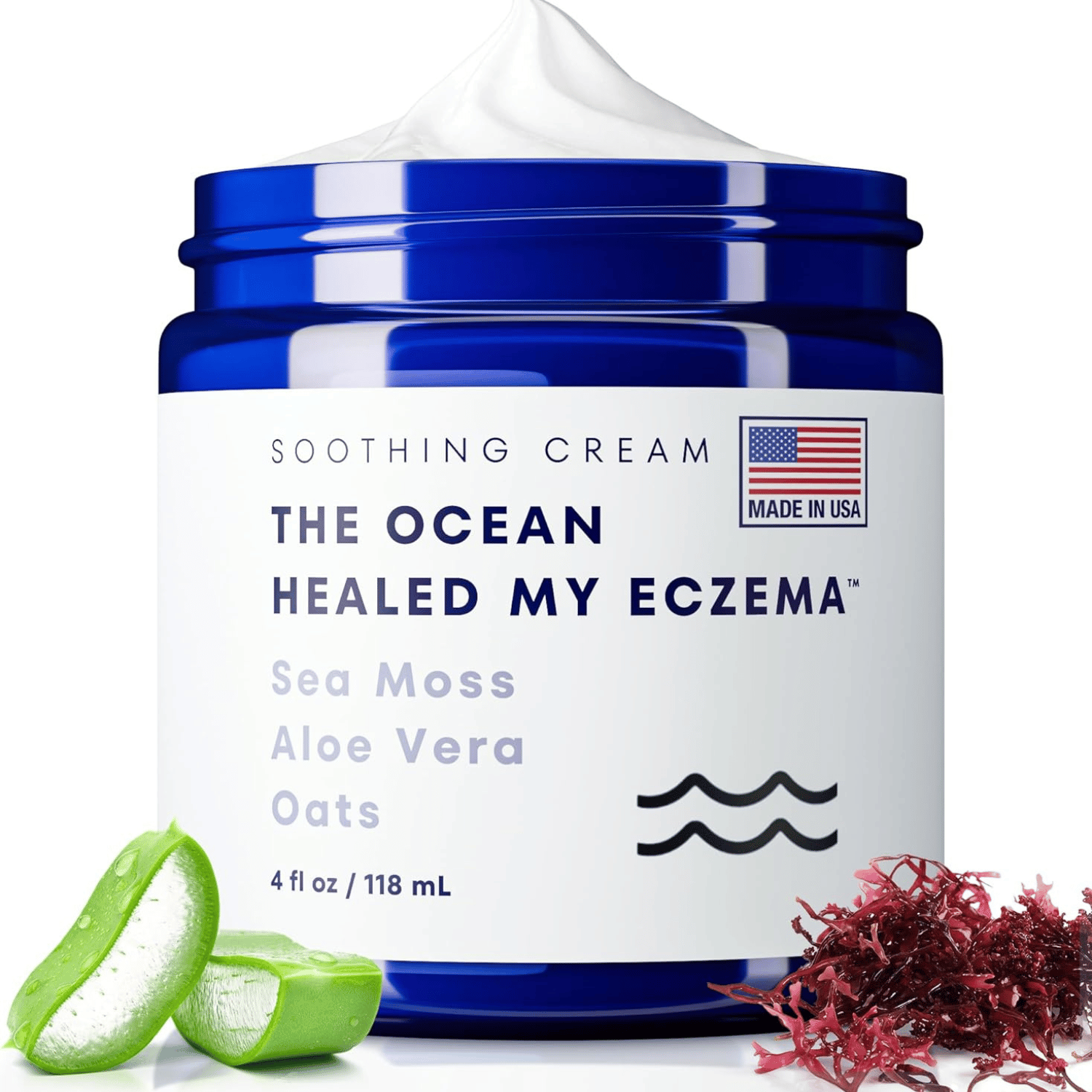 Sea Moss Eczema Cream | 4 Oz