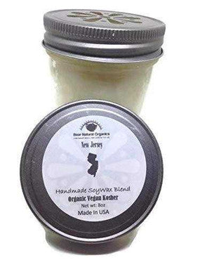 Scented Candle | New Jersey Scent, 8 oz, Soy & Coconut Blend, 24 Pack