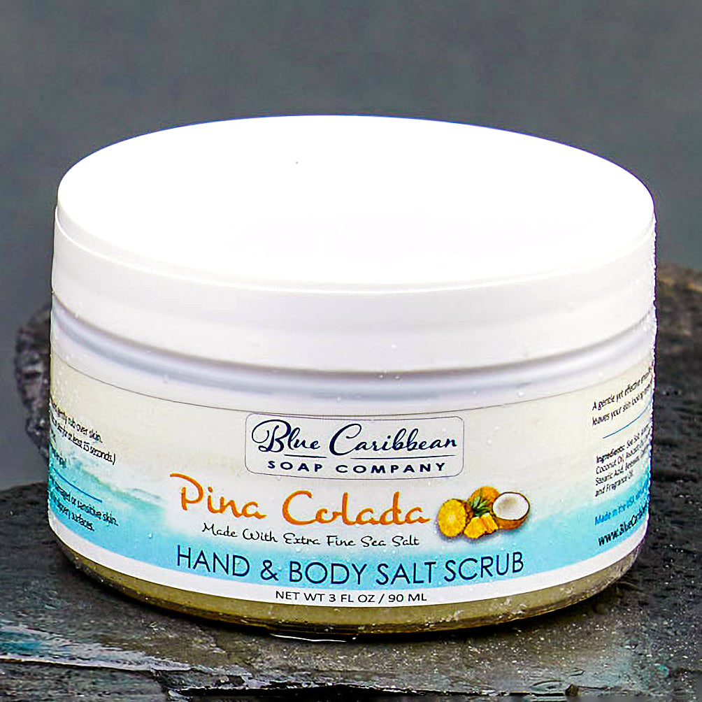 Blue Caribbean - Pina Colada Sea Salt Scrub