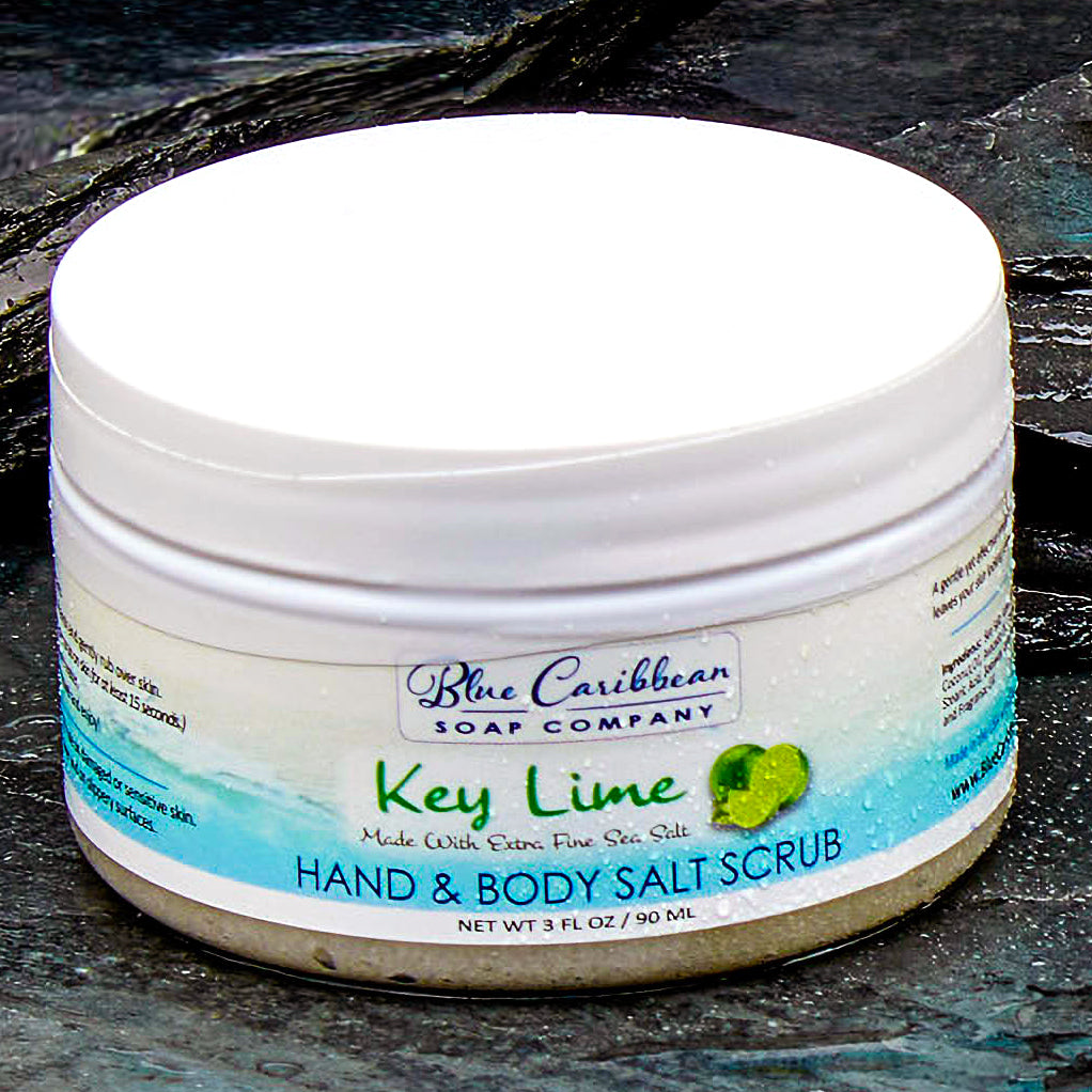 Blue Caribbean - Key Lime Sea Salt Scrub