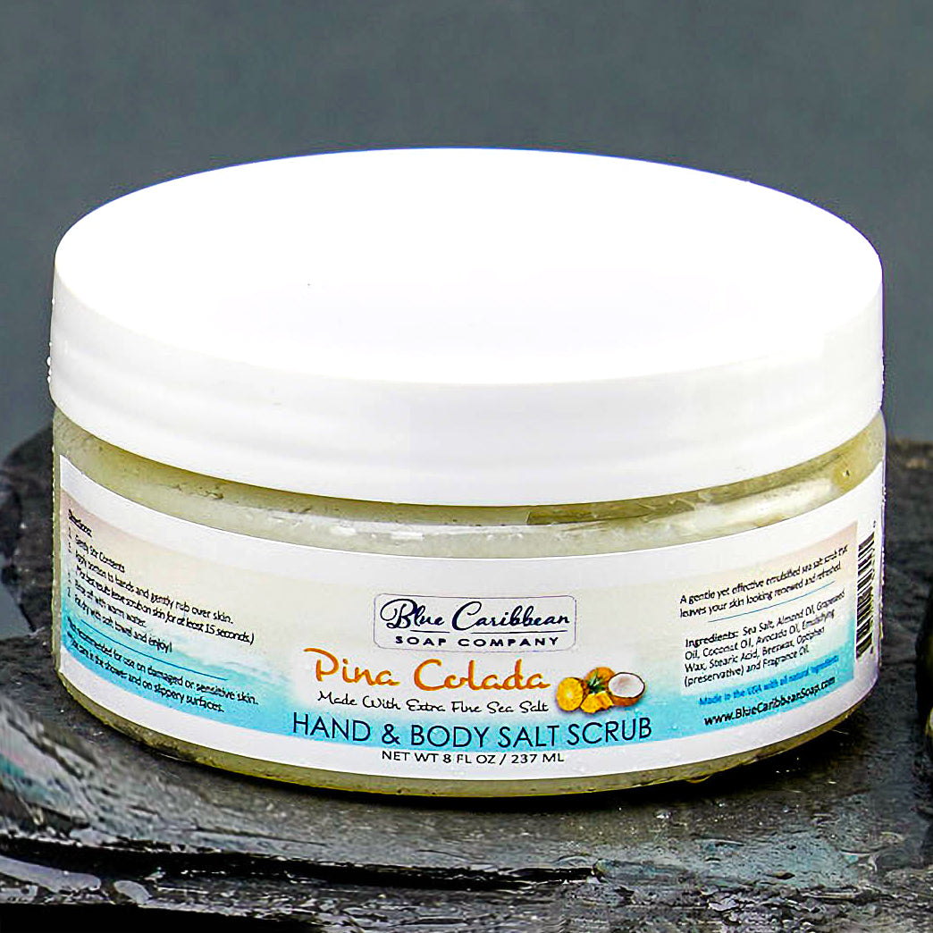 Blue Caribbean - Pina Colada Sea Salt Scrub