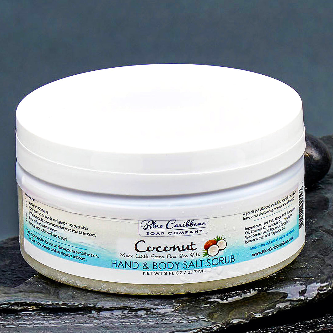 Blue Caribbean - Coconut Sea Salt Scrub