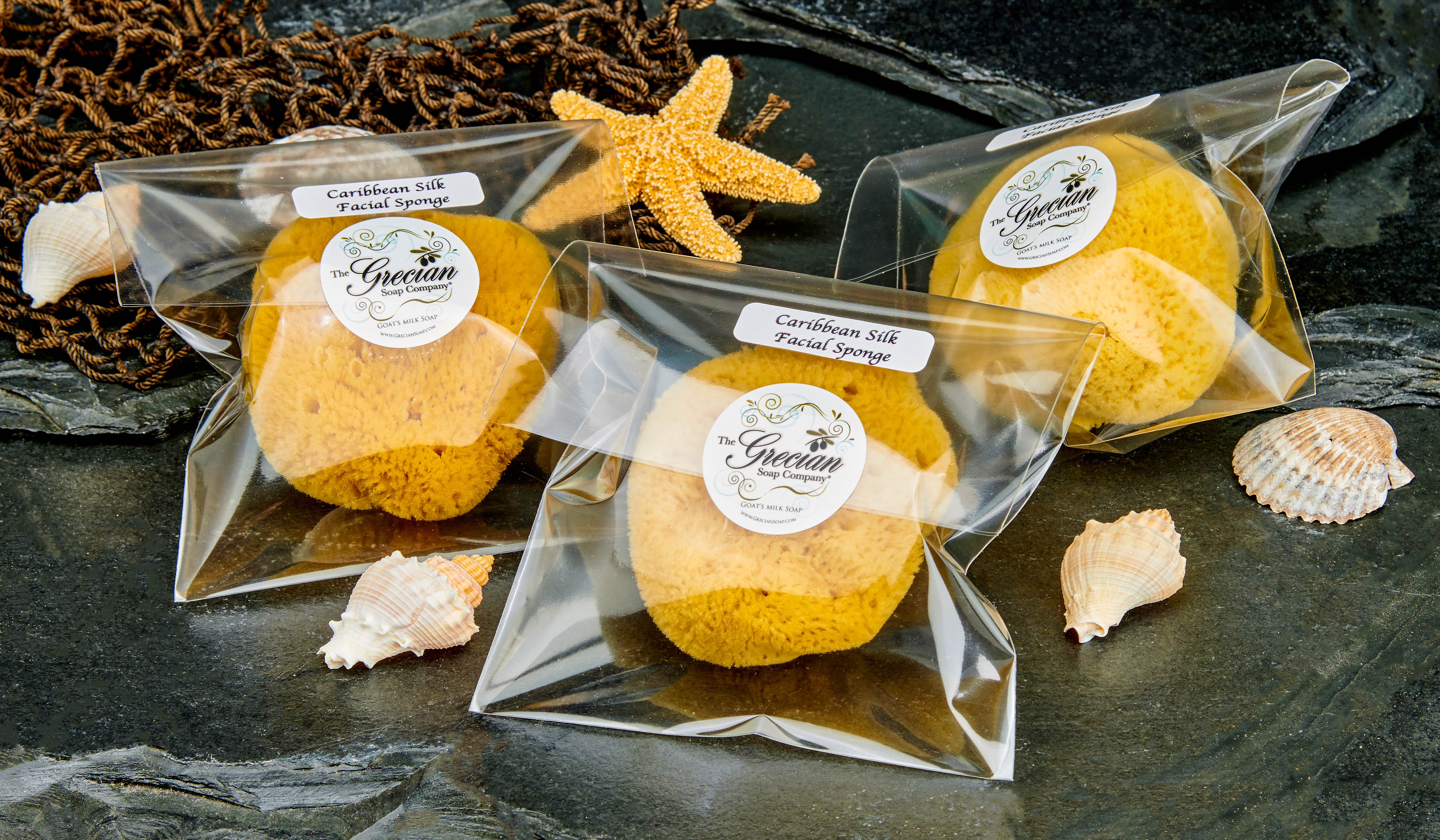 All Natural Caribbean Silk Facial Sponges