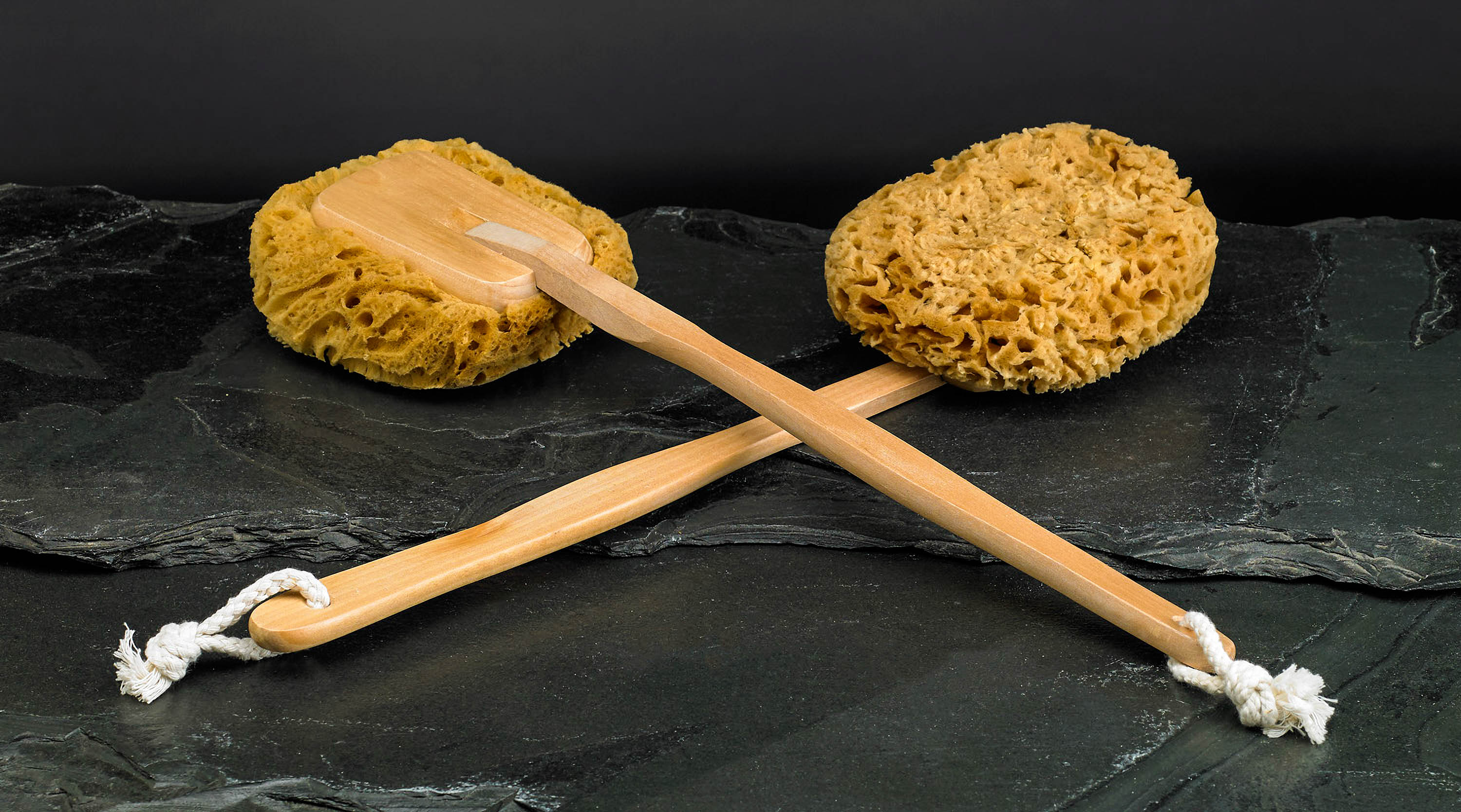 All Natural Sea Wool Sponge on a Stick