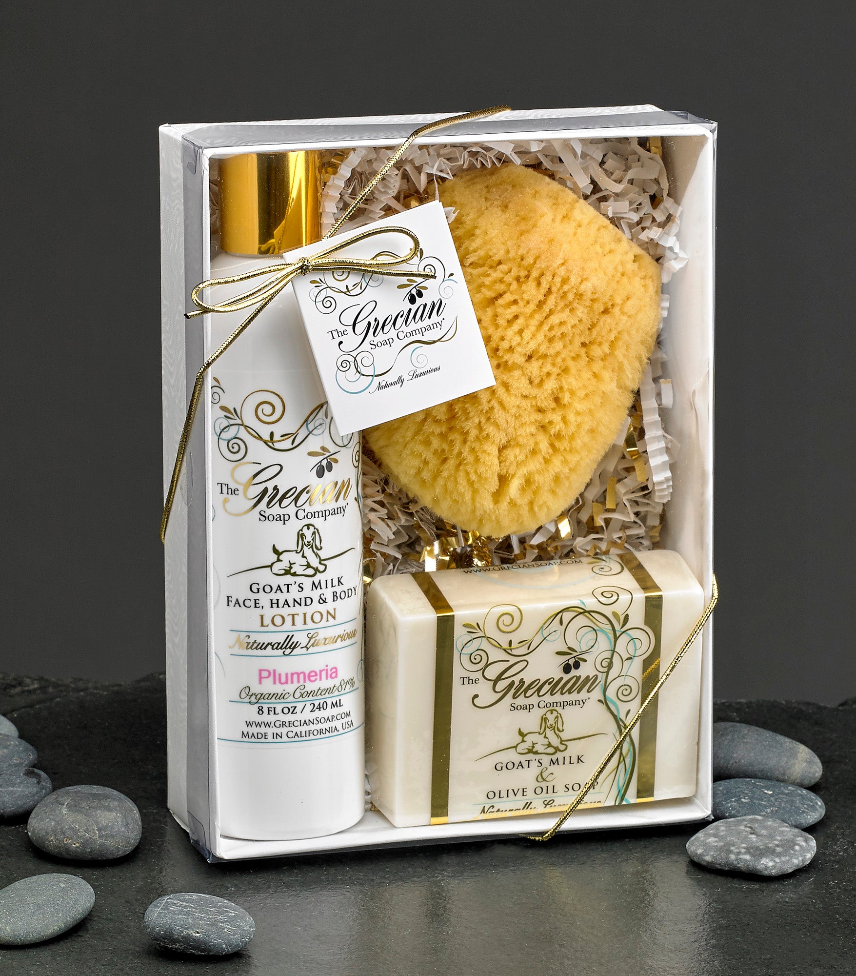 Lotion Soap and Sponge Gift Set