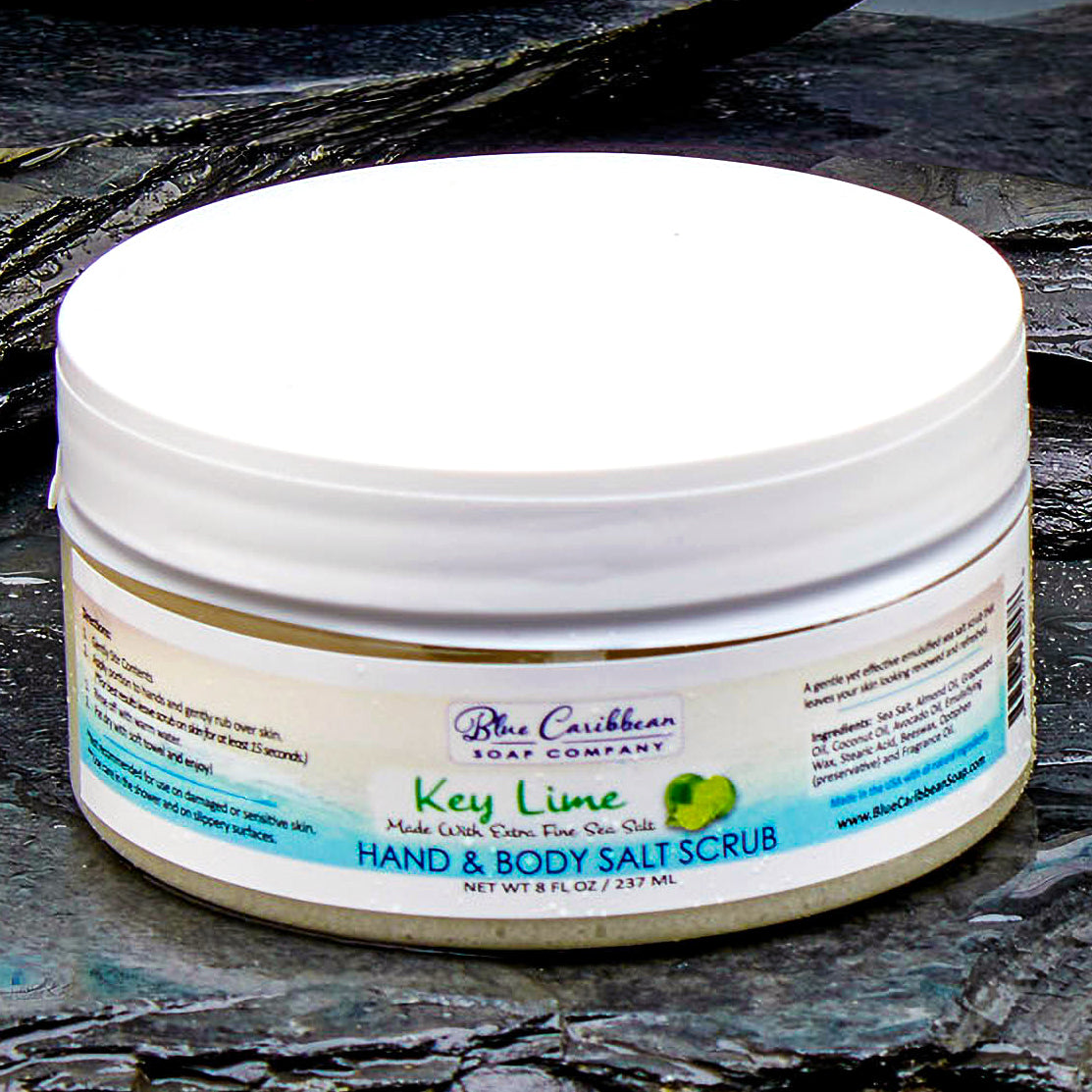 Blue Caribbean - Key Lime Sea Salt Scrub