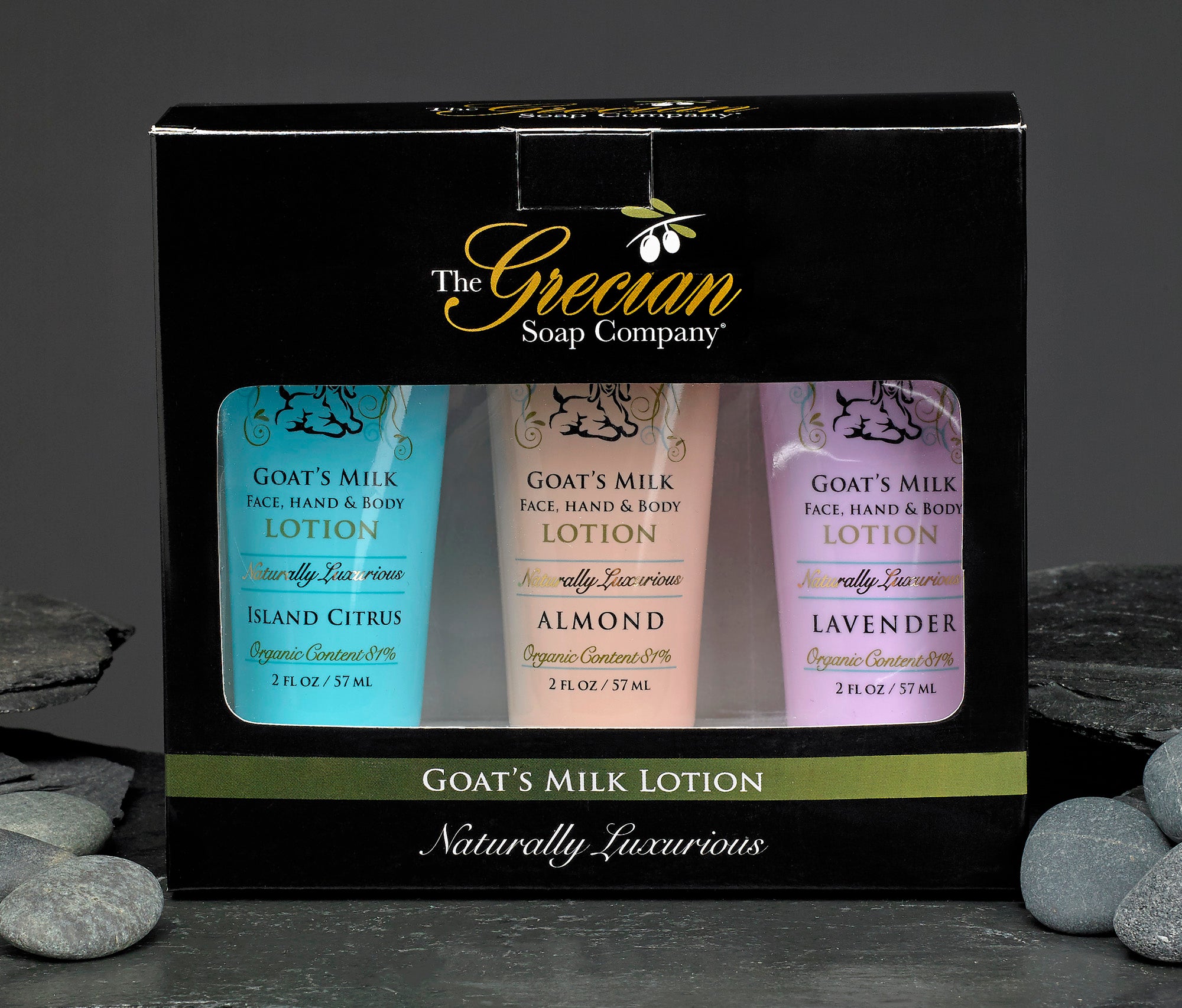 Organic Lotion 3-Pack Gift Box