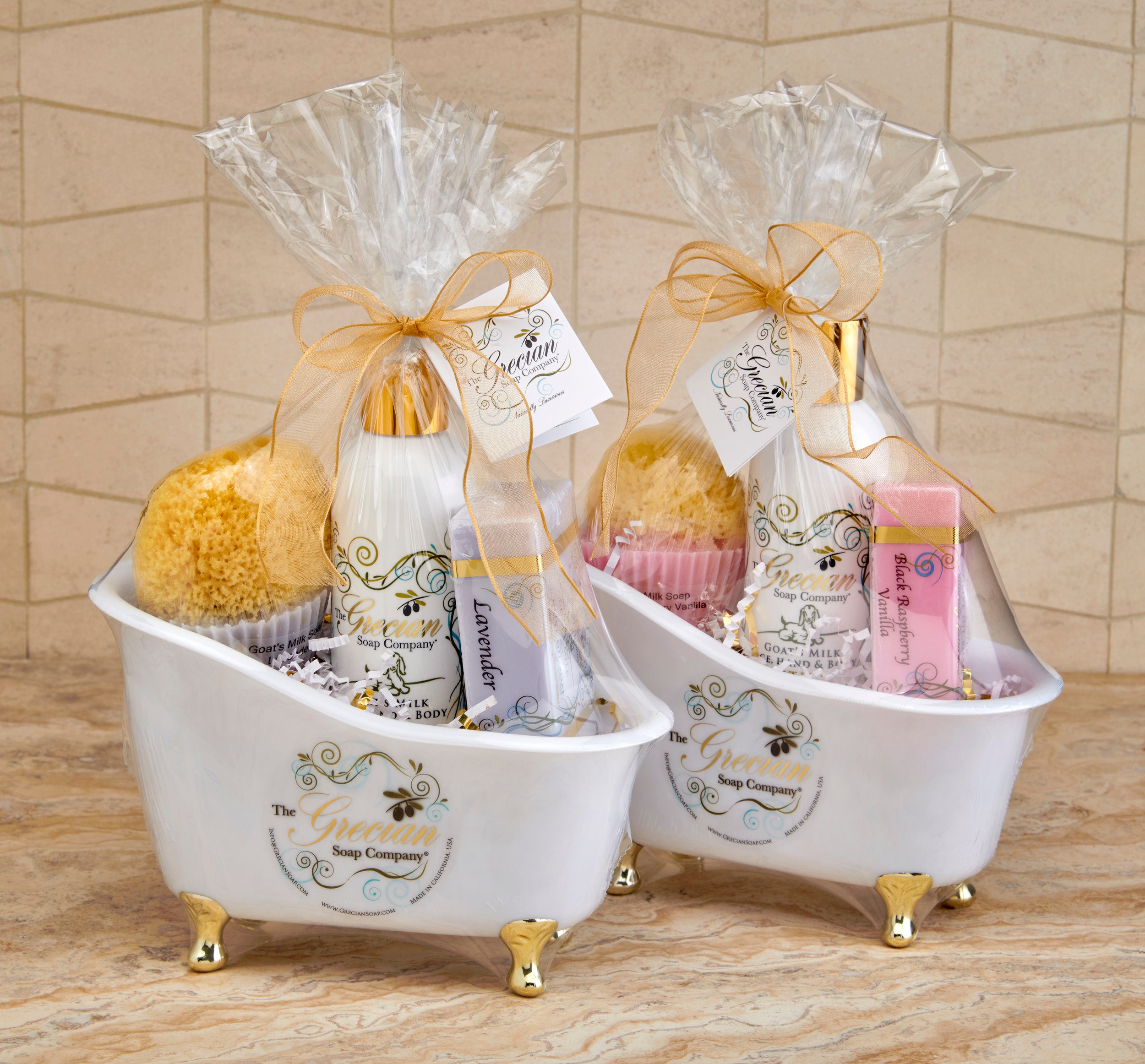 Luxurious Goat Milk Bathtub Gift Set