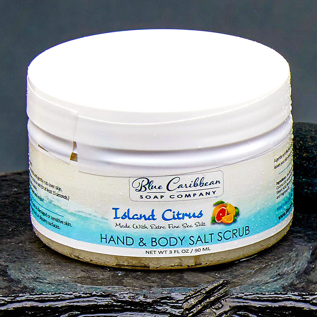 Blue Caribbean - Island Citrus Sea Salt Scrub