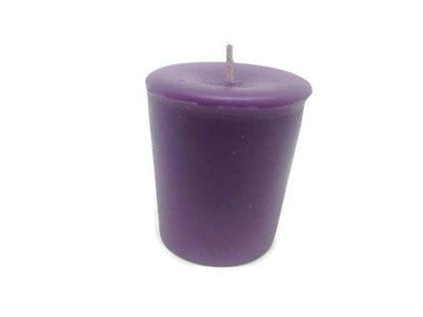 Votive Candles | Pure Natural Beeswax, Red - 6 Pack