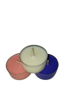 Candle Set | 12 Purple, 4 Pink, 4 White, Soy Wax, 20 Pack