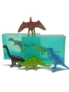 Kids Soap Bar | Watermelon Scented, Includes Dinosaur Toy - 4 oz - 48