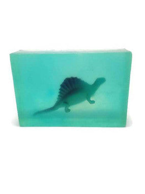 Kids Soap Bar | Watermelon Scented, Includes Dinosaur Toy - 4 oz - 48