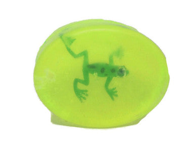 Kids Soap Bar | Fruit Loop Scented, 4 oz, Includes Frog Toy - 48