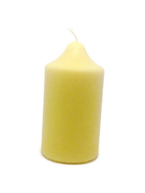 Pillar Candle | Natural Yellow Beeswax, 1.75" x 2.5" - 24