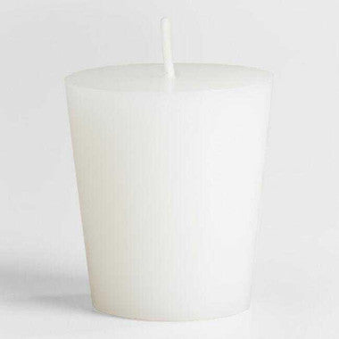 Votive Candles | Unscented, White, Vegan, Kosher, Natural Soy Wax, 144 Count