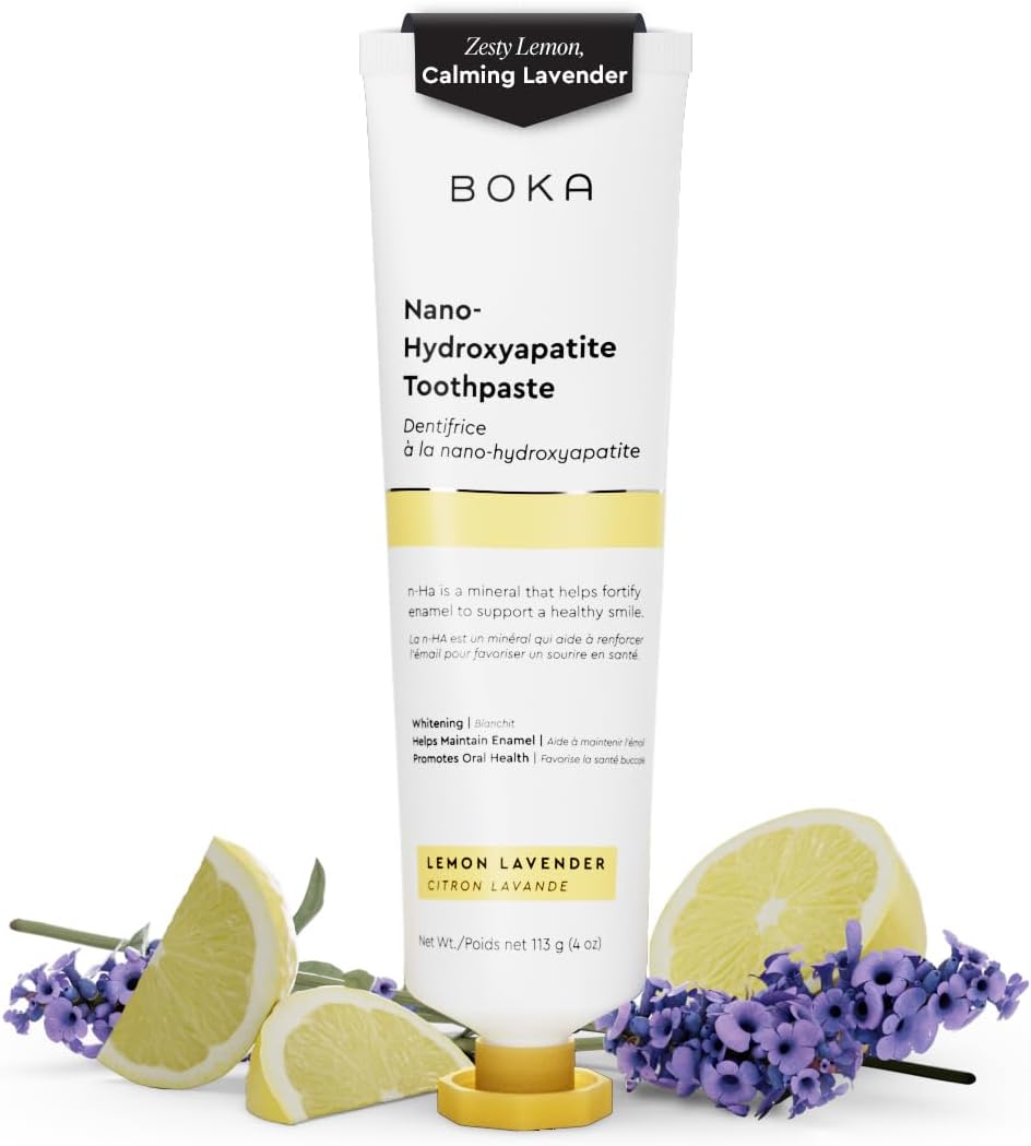 Toothpaste | Fluoride-Free, Nano Hydroxyapatite, Lemon Lavender, 4 fl oz