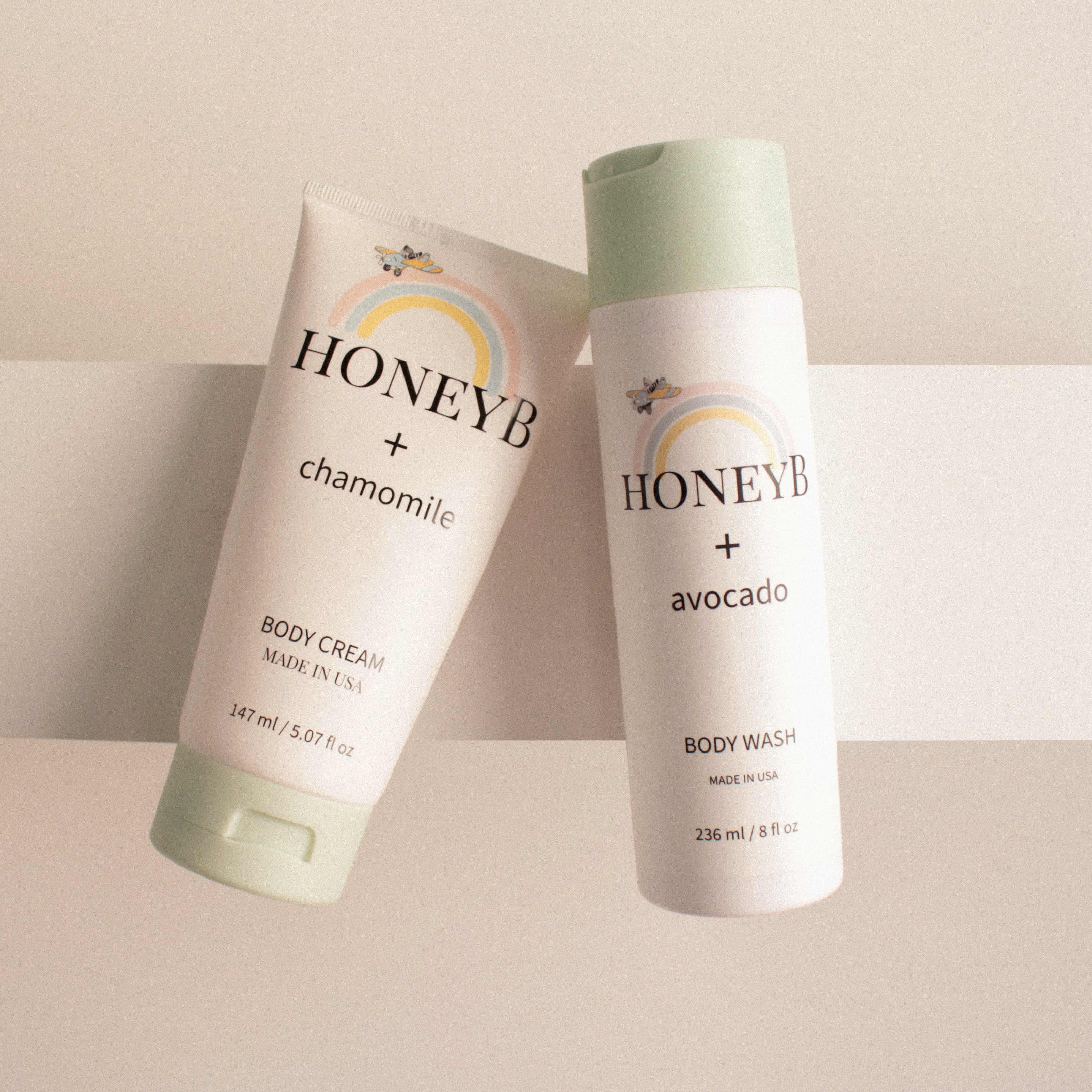 Baby Body Wash + Moisturizing Lotion | Baby Essentials Duo