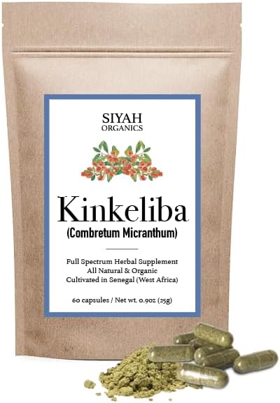 Herbal Supplements | Kinkeliba Tea Leaves, Capsules, & Tea Bags