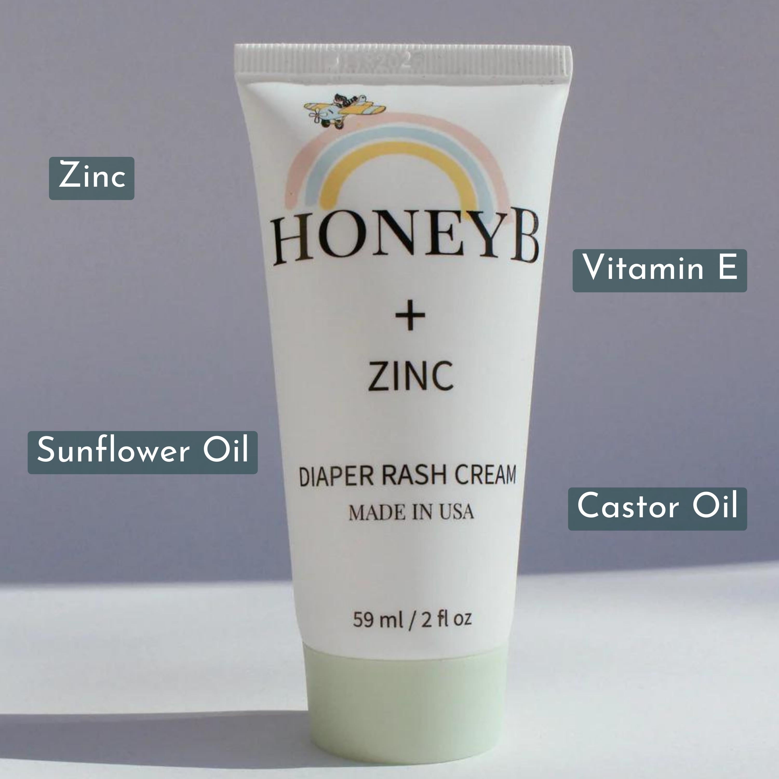 Diaper Rash Cream + Zinc