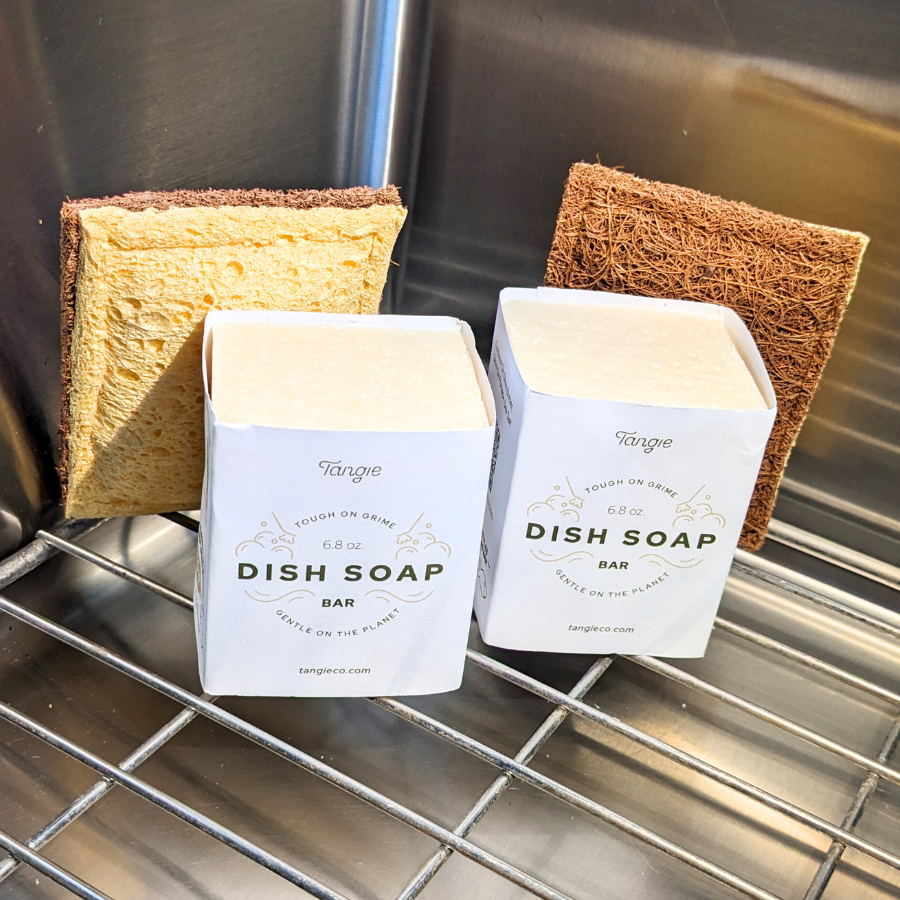 Dish Washing Bars & Eco Sponges Bundle