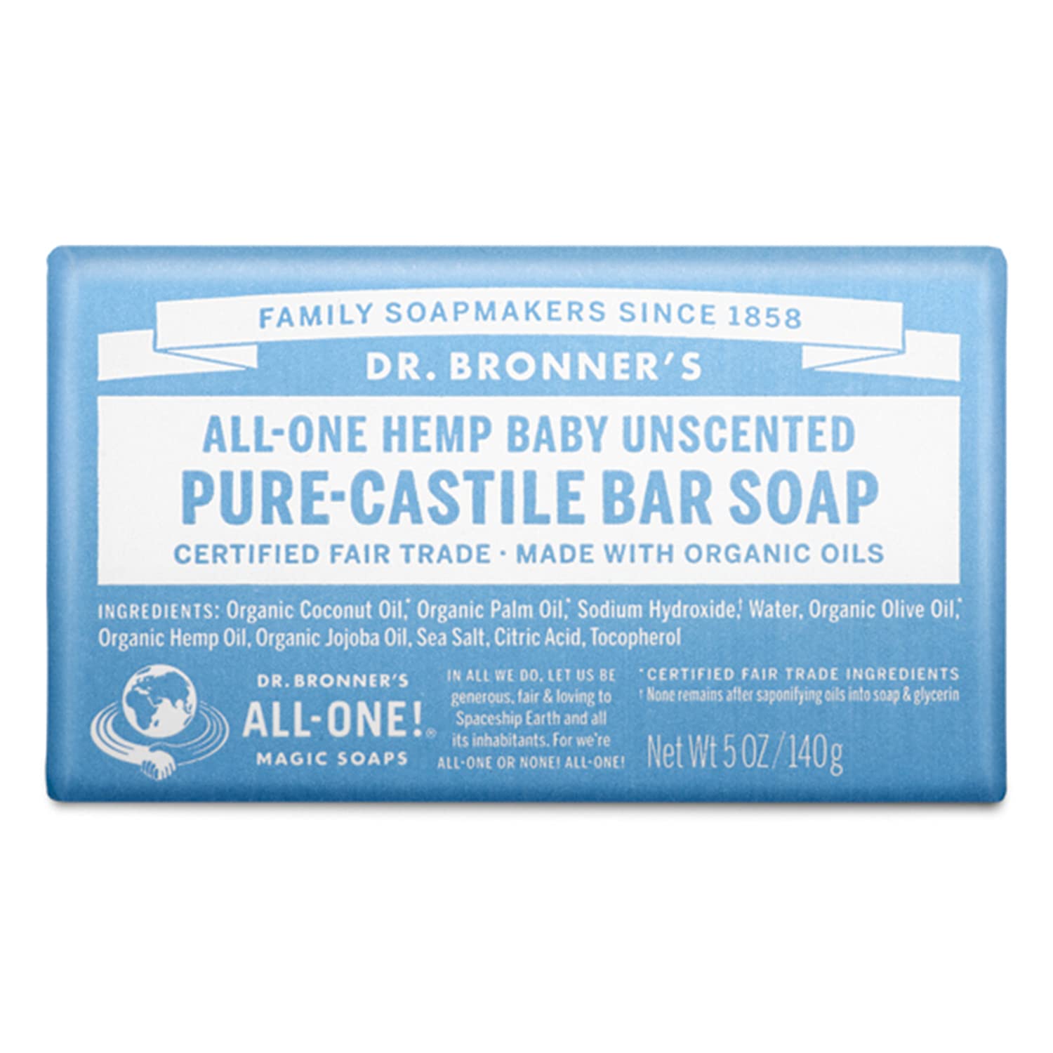 Baby Bar Soap | Unscented, 5 oz