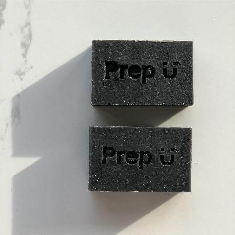 Exfoliating Activated Charcoal Bar Soap with Bentonite Clay - Unscented