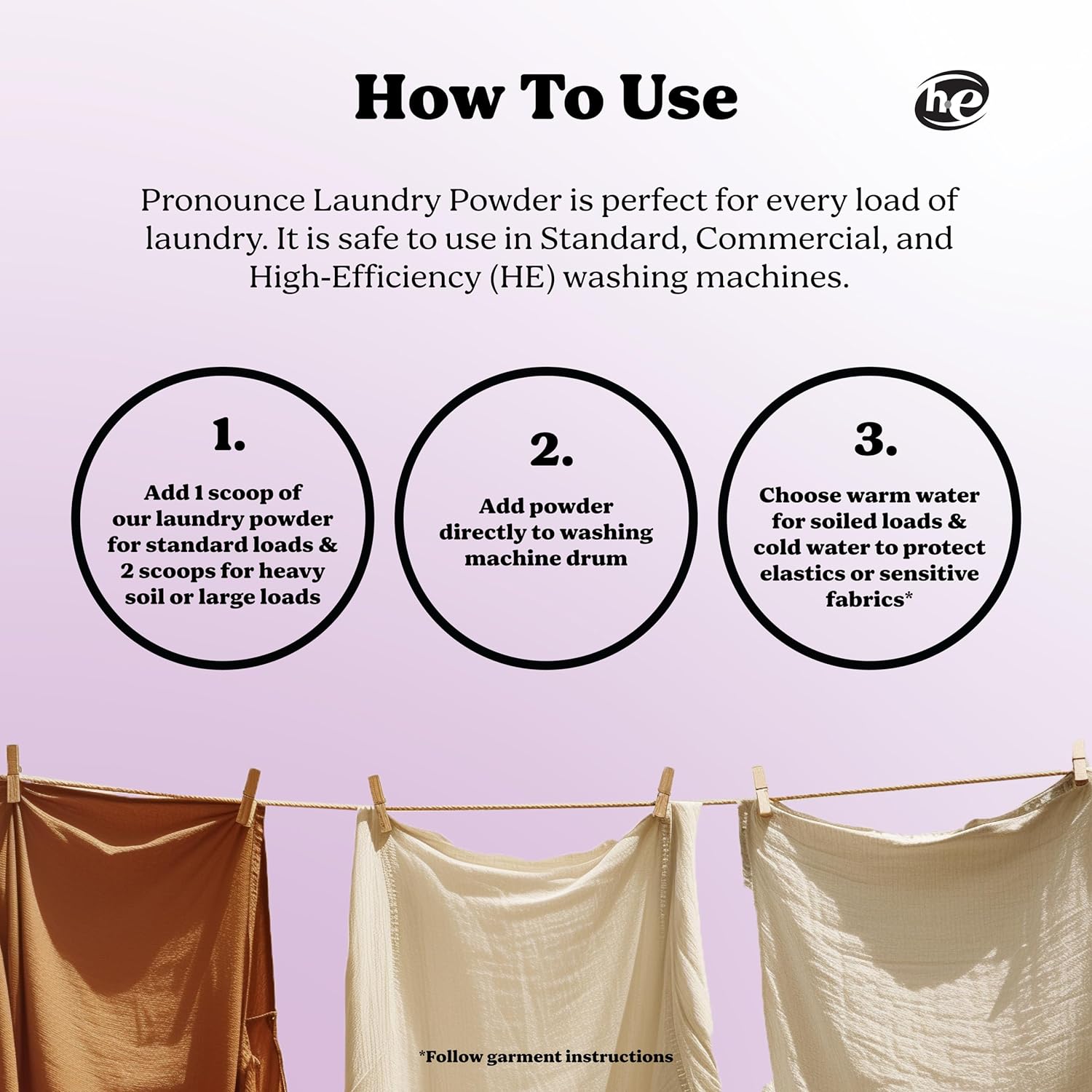 Laundry Detergent Powder | Eco-Friendly, 120 Loads