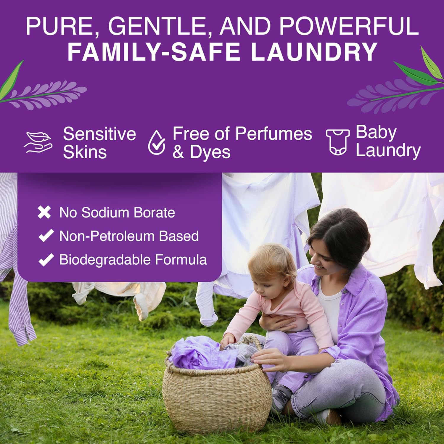 Fresh Laundry Duo | Laundry Powder, Room & Linen Spray