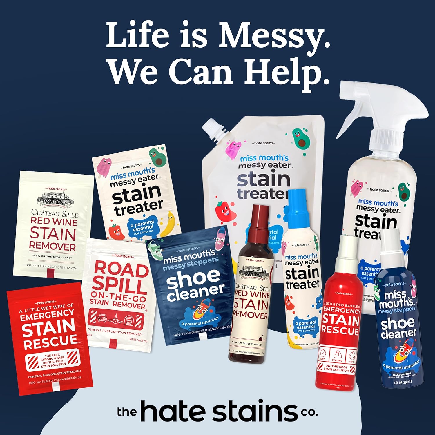 Stain Remover | Messy Eater Spray, 4 oz, Baby Essentials