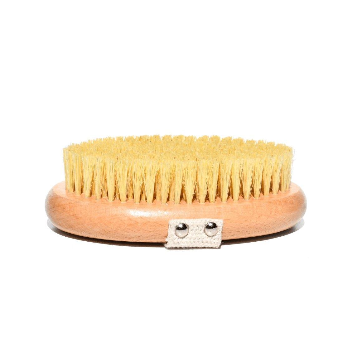 Natural Wood Dry Body Brush