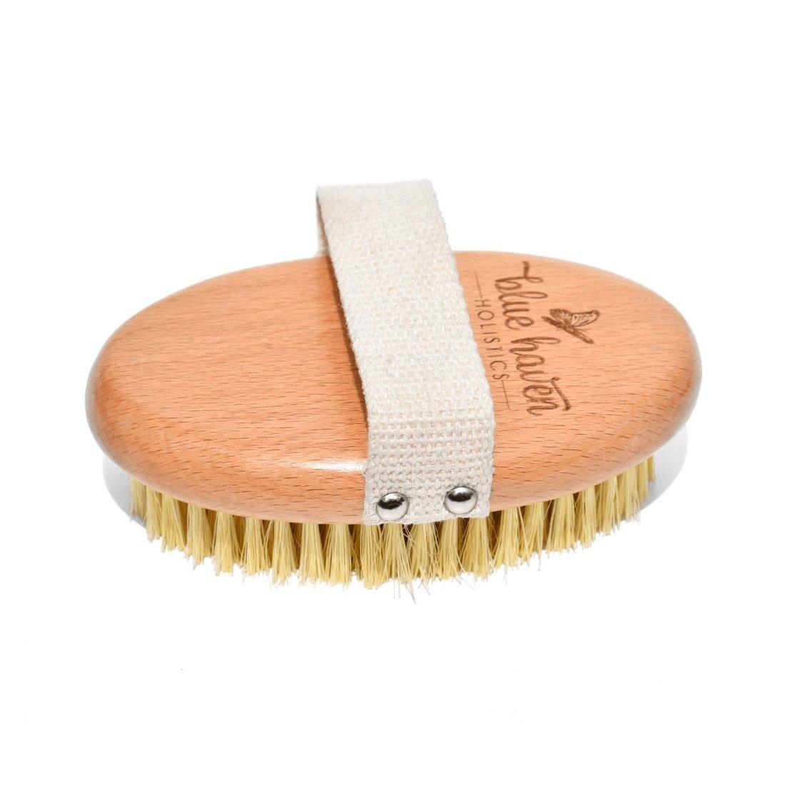 Natural Wood Dry Body Brush