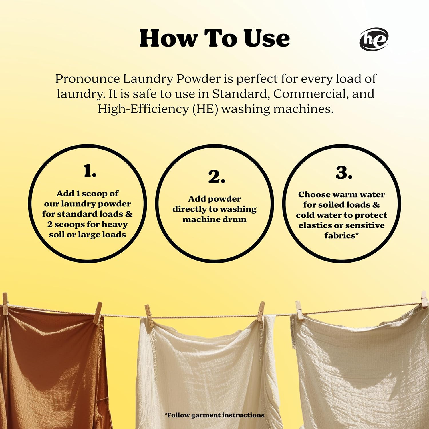 Laundry Detergent Powder | Eco-Friendly, 120 Loads