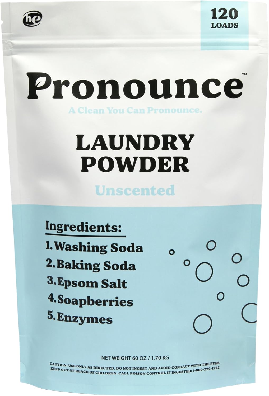 Laundry Detergent Powder | Eco-Friendly, 120 Loads