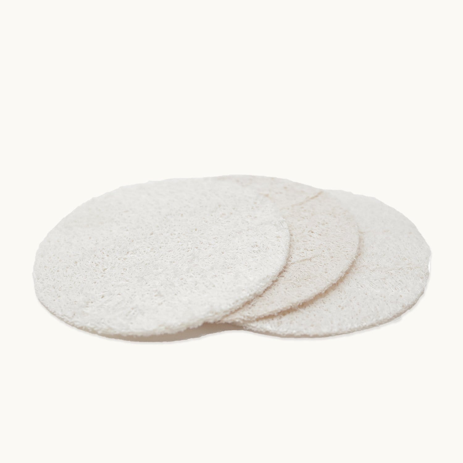 Loofah Facial Disc- Exfoliating Loofah Sponge, Round Loofah Disc