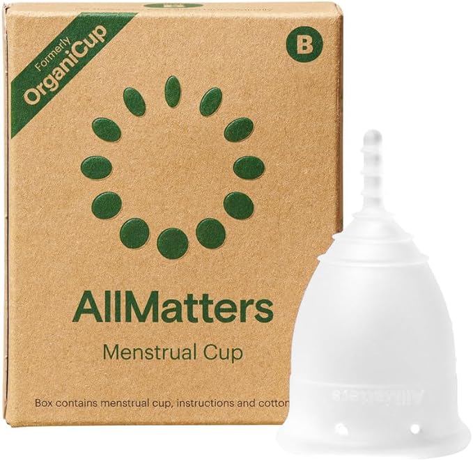 Menstrual Cup | 12-Hour Leak Protection, Reusable