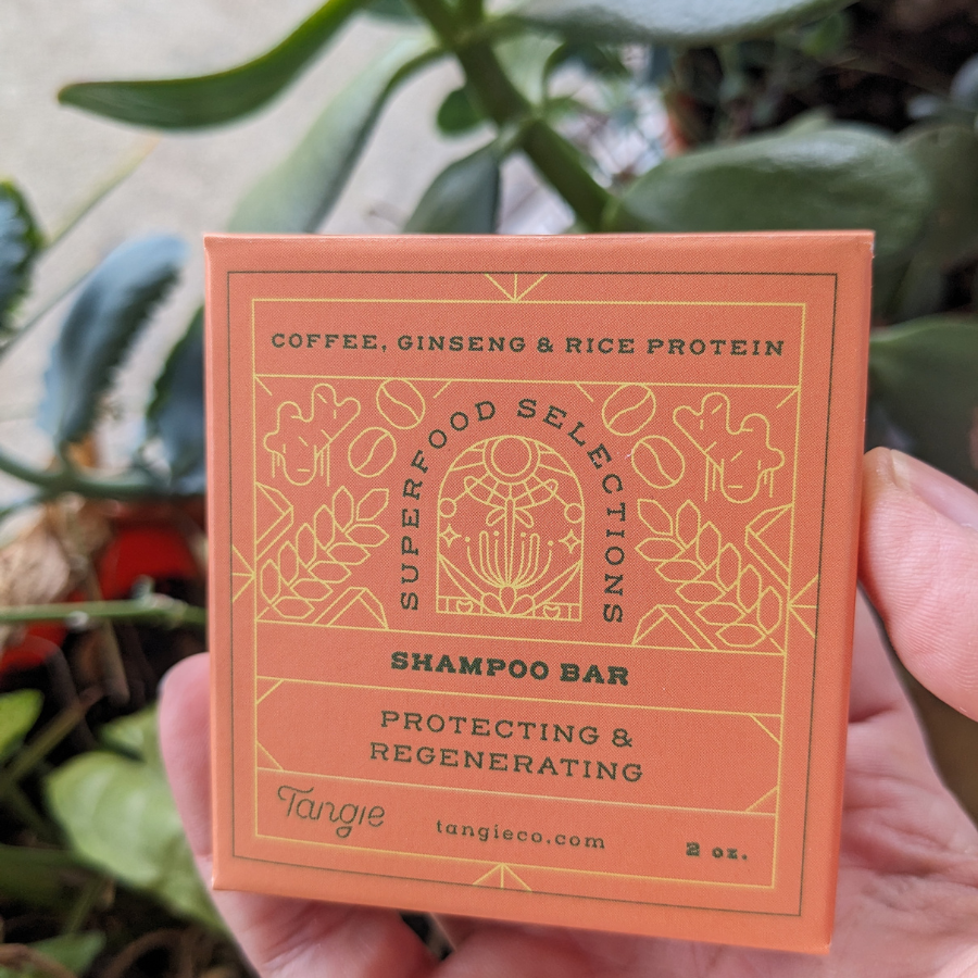 Protecting & Regenerating Superfoods Shampoo & Conditioner Bars by Tangie