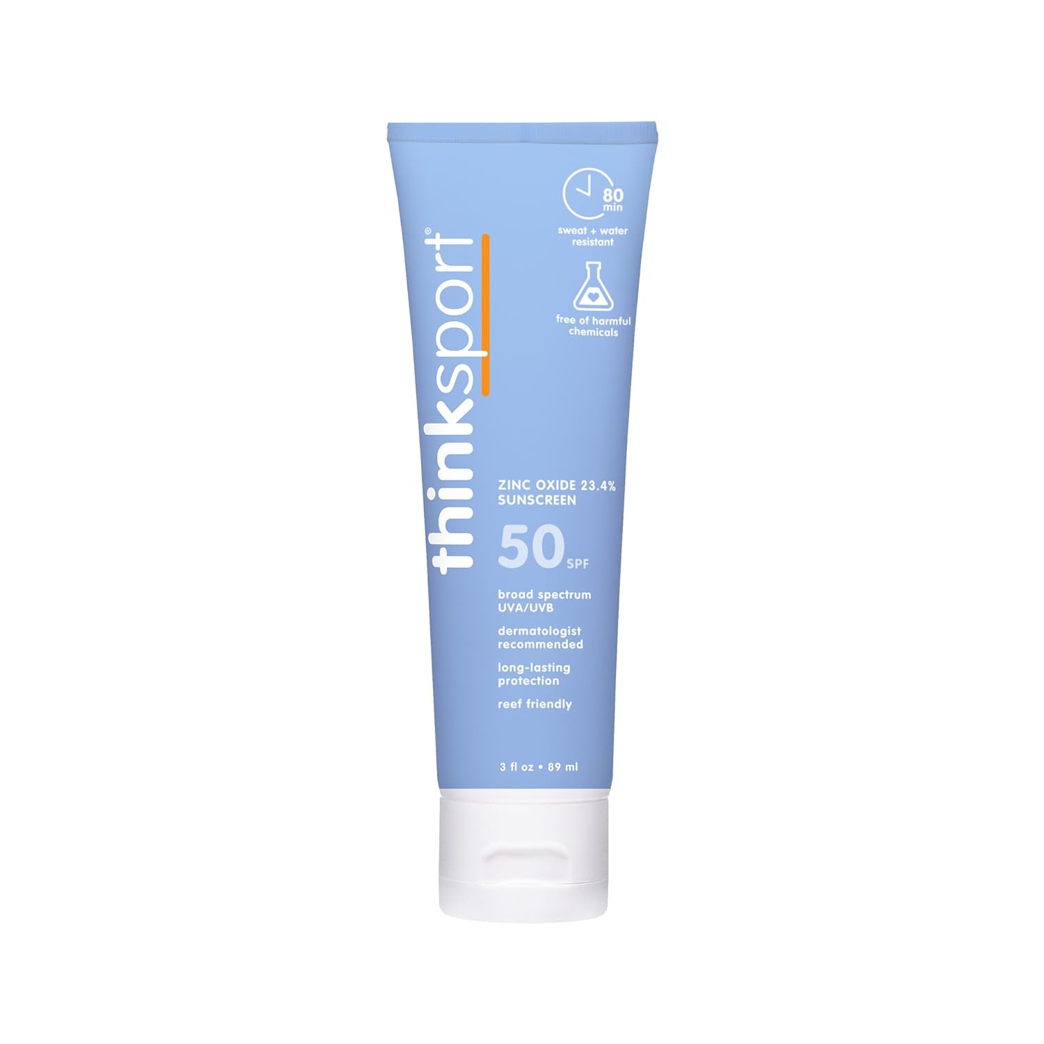 Sunscreen | SPF 50+, 3 oz, Water Resistant, Reef Safe