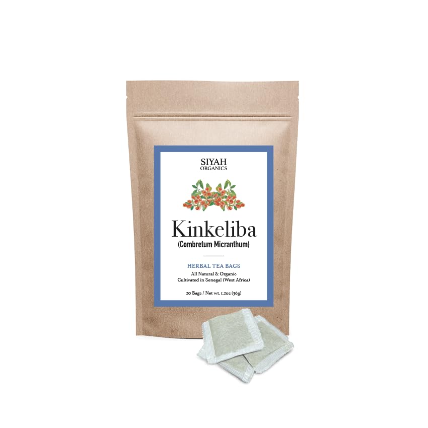 Herbal Supplements | Kinkeliba Tea Leaves, Capsules, & Tea Bags