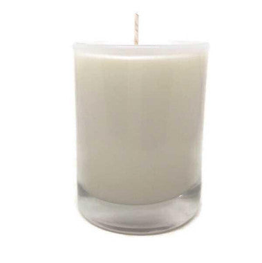 Candle | Unscented Natural Kosher Soy Wax, Glass Votive, Dye Free - 48