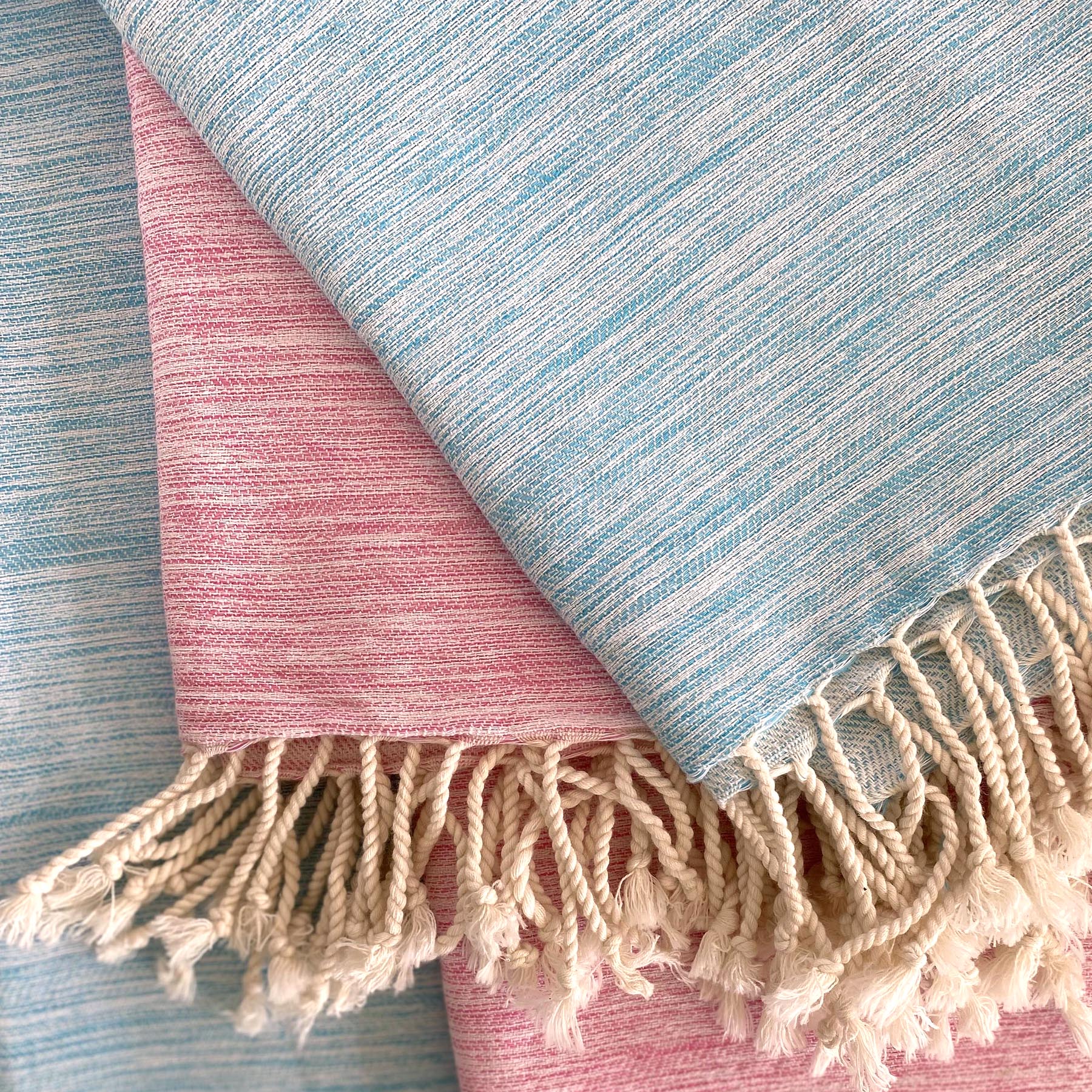 Yalova Ultra Soft Marbled Blanket Throw Turquoise