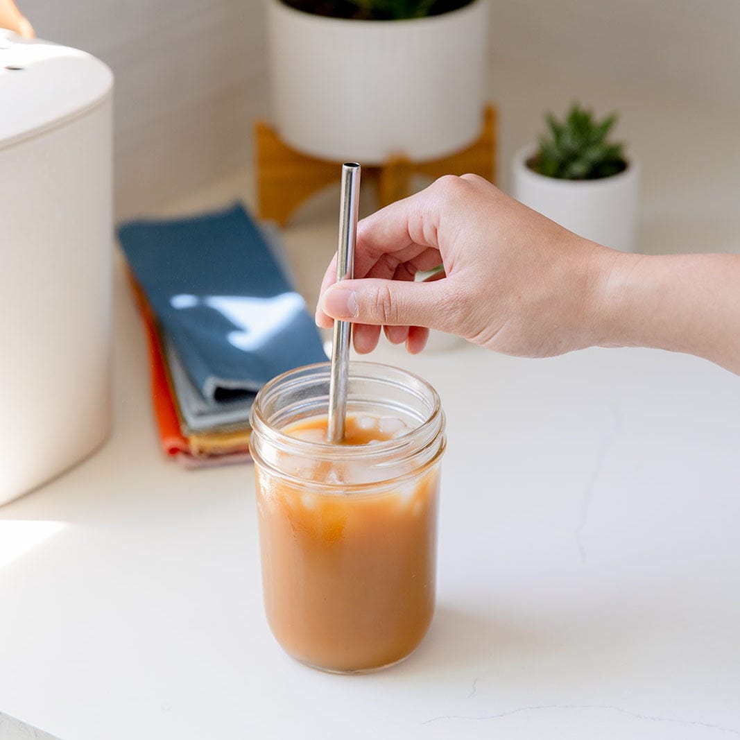 Stainless Steel Straw - Straight, Bent, or Boba Style