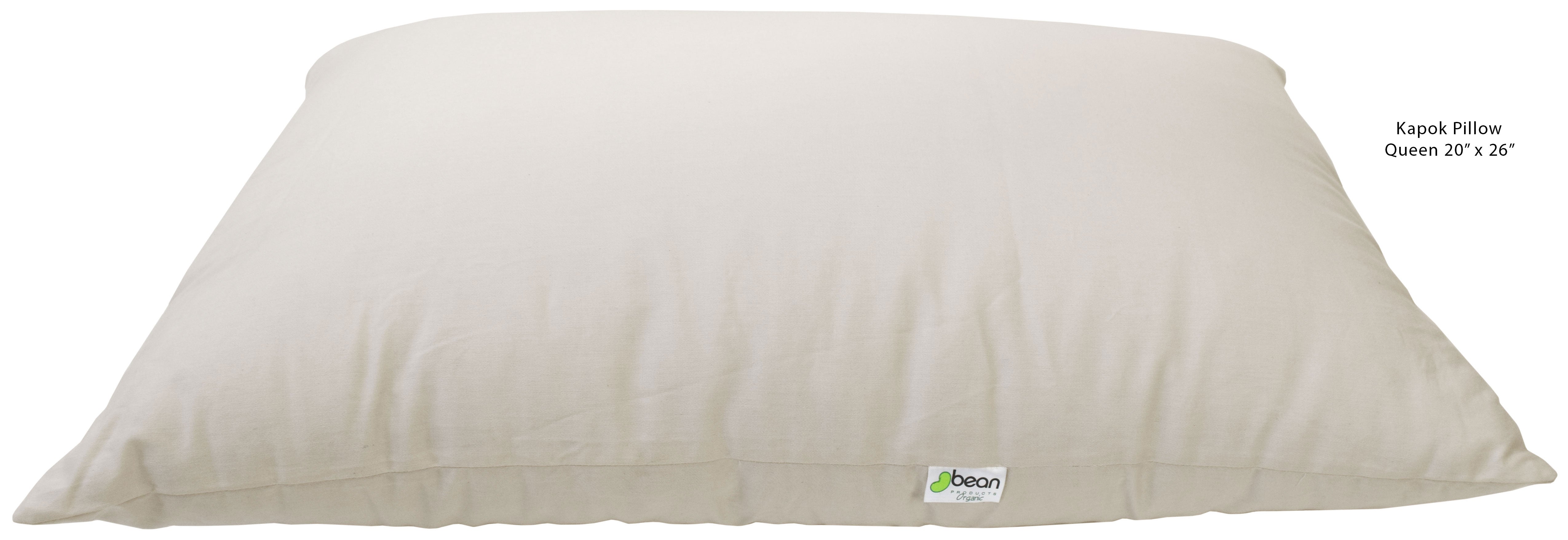 Organic Cotton Kapok Sleep Pillows