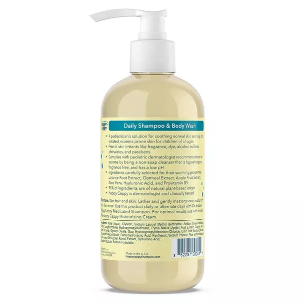 Eczema Bundle | 12 oz Jar of Moisturizing Cream & Daily Eczema Cleanser