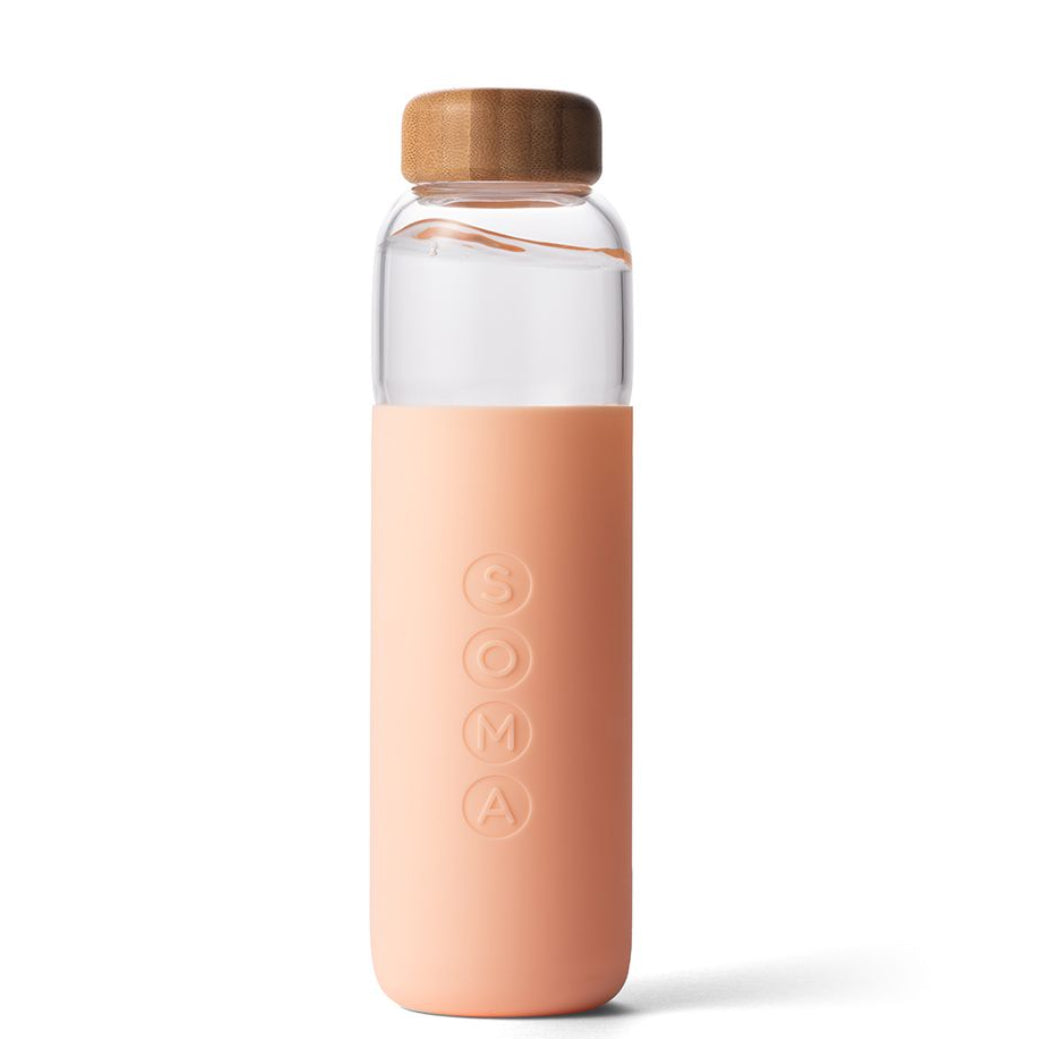 Glass Water Bottle - 500 ml (17oz.)