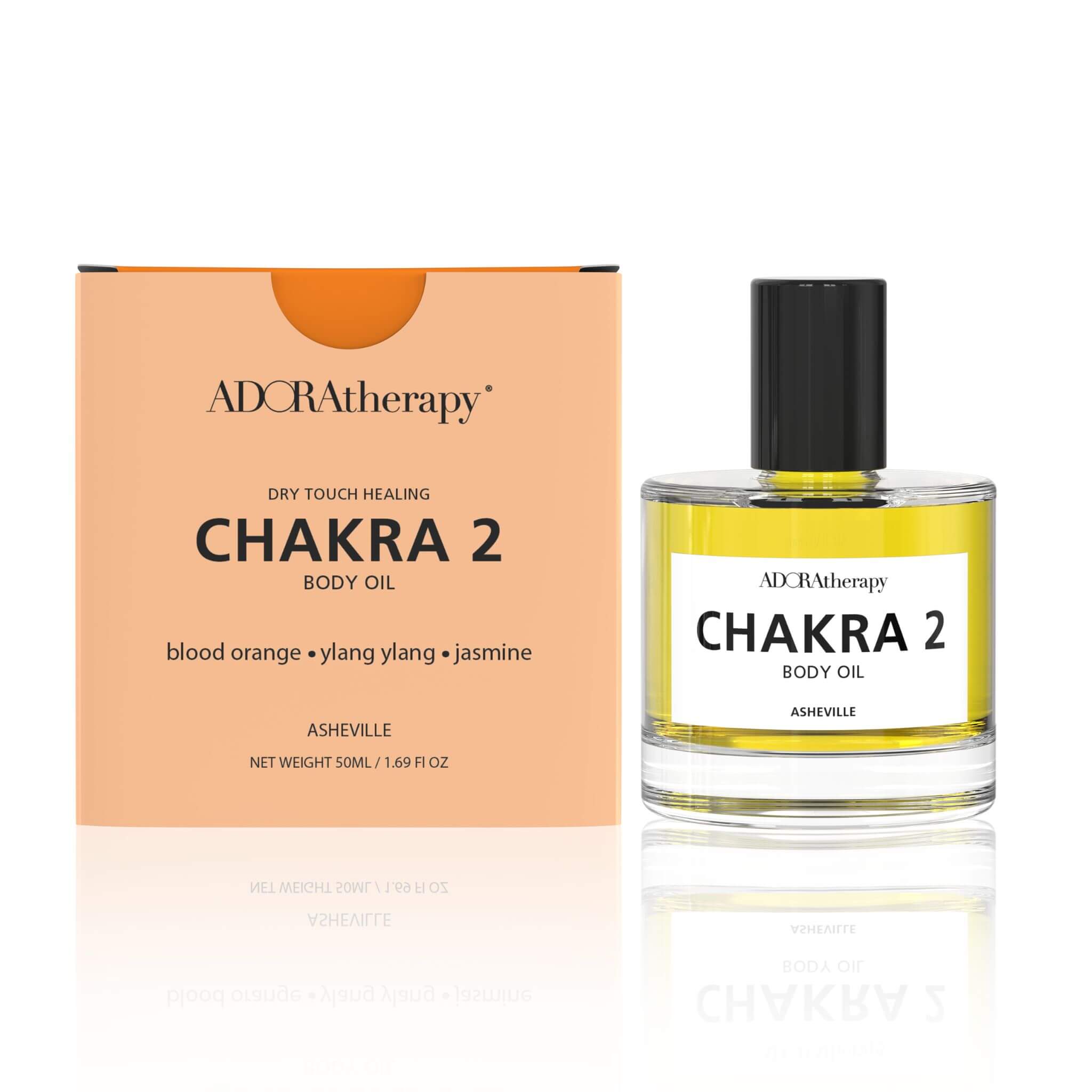 Chakra Dry Touch Healing Body Oil Number 2