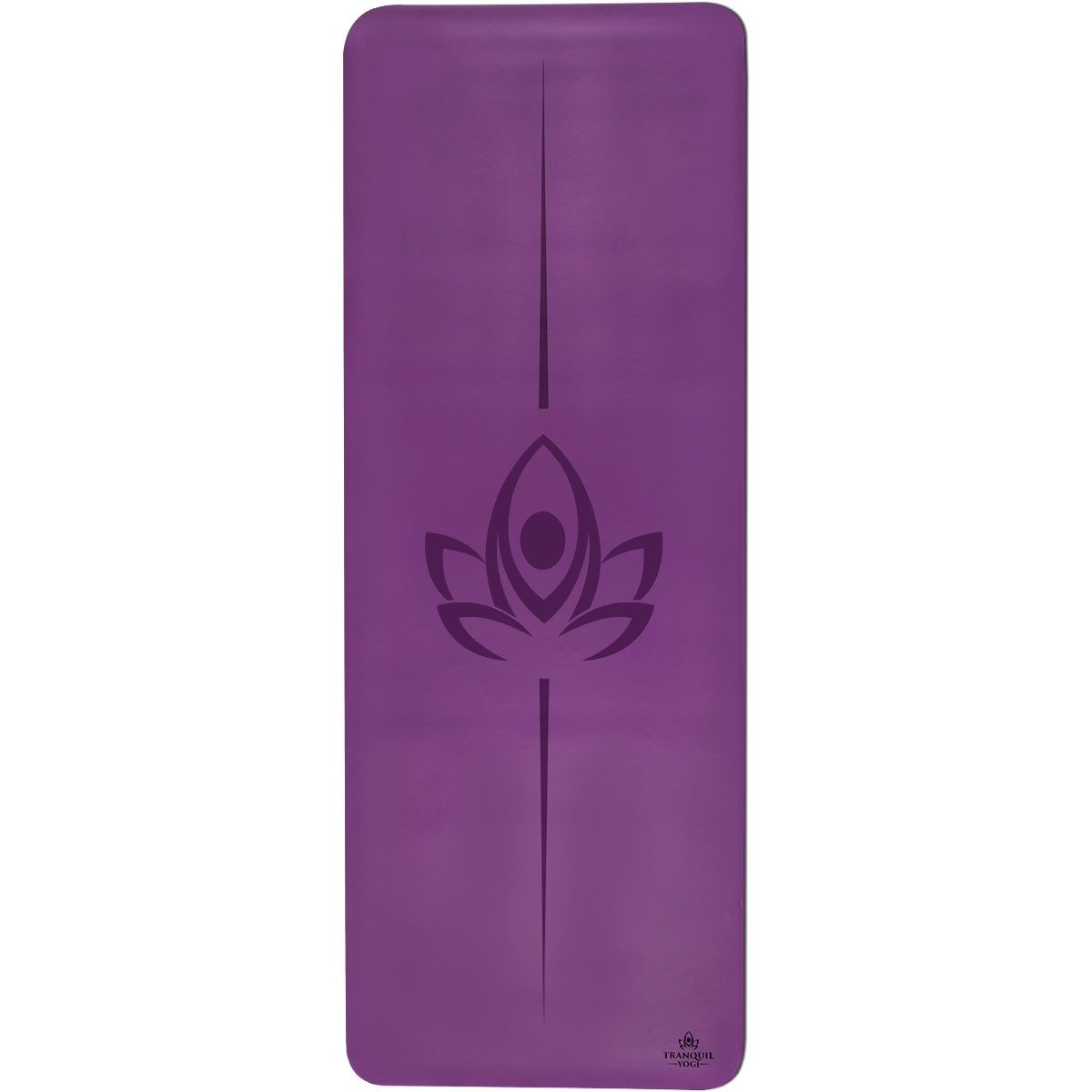 Violet l Oasis Natural Rubber Yoga Mat