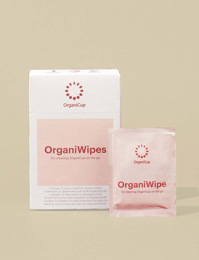 Organic Cotton Period Wipes | Biodegradable