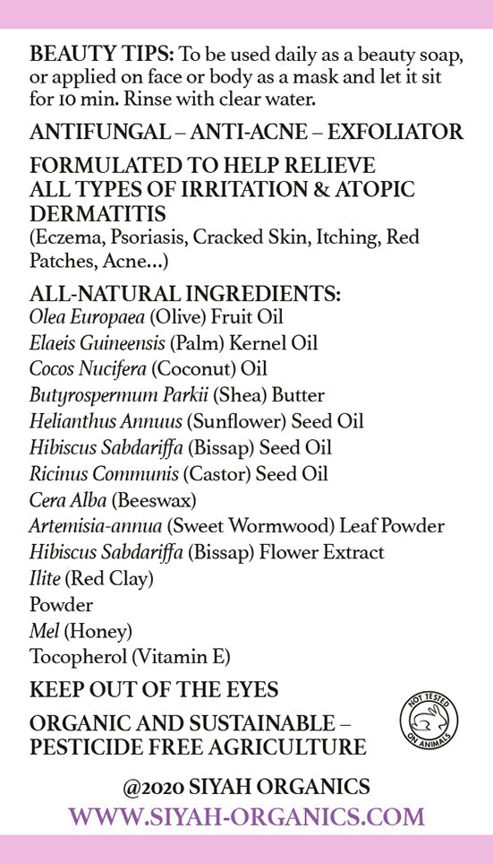 Artemisia Annua Bissap Bar Soap | Limited Edition