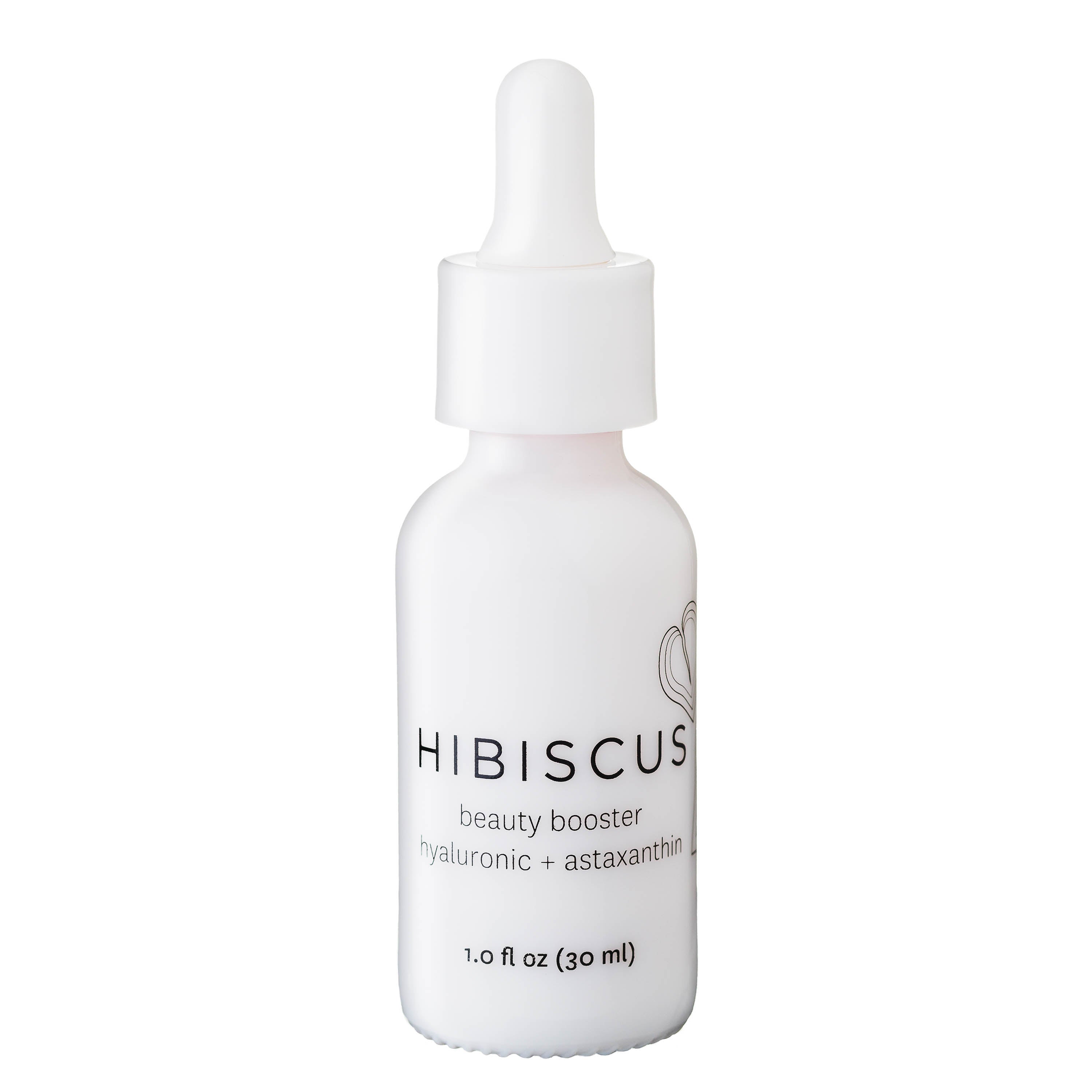 Hibiscus Beauty Booster with Hyaluronic + Astaxanthin - 1oz